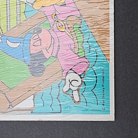 Vintage Playskool Disney Fantasia Sorcerers Apprentice 18 Piece Wooden Puzzle - Picture 6 of 7